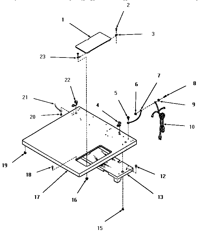 02 - CABINET TOP