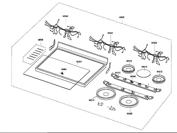 COOKTOP ASSY