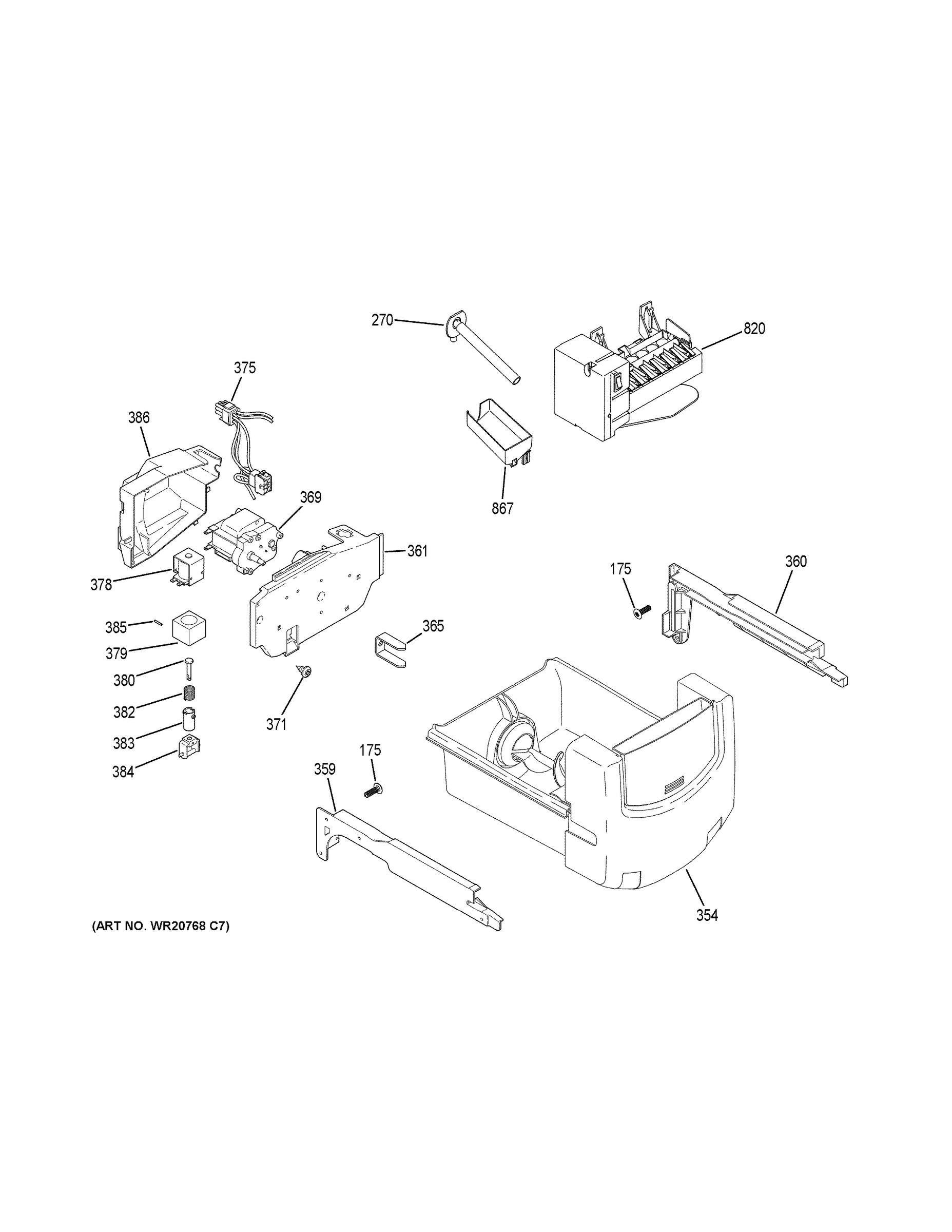 ICE MAKER & DISPENSER