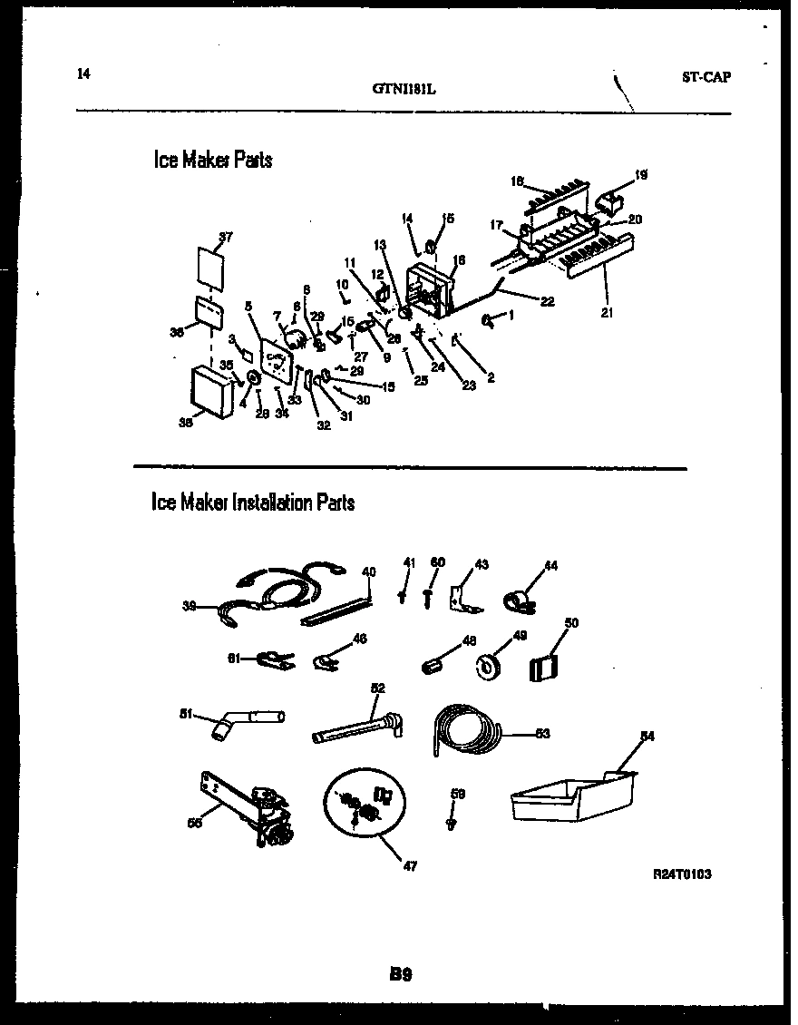 08 - ICE MAKER AND INSTALLATION PARTS