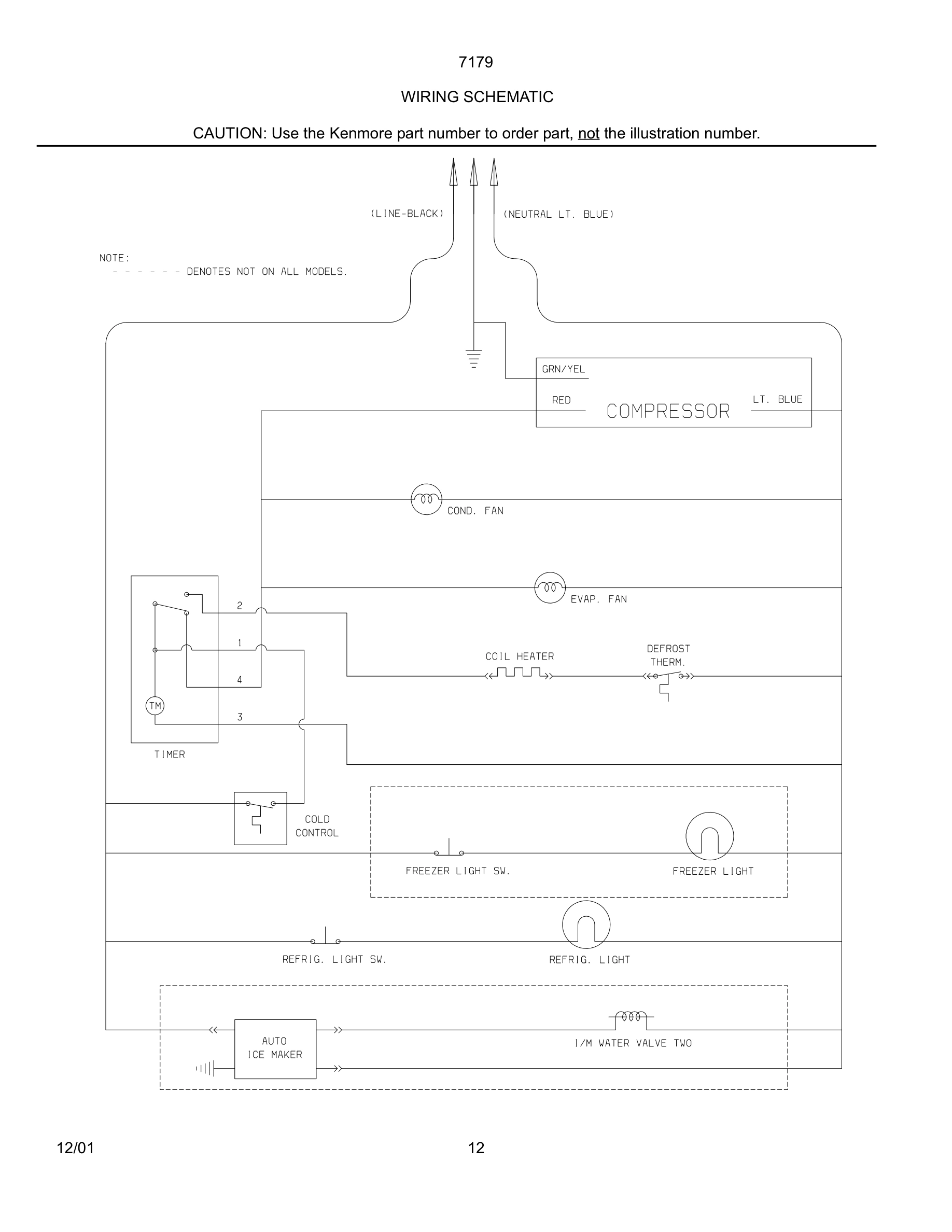 12 - WIRING SCHEMATIC
