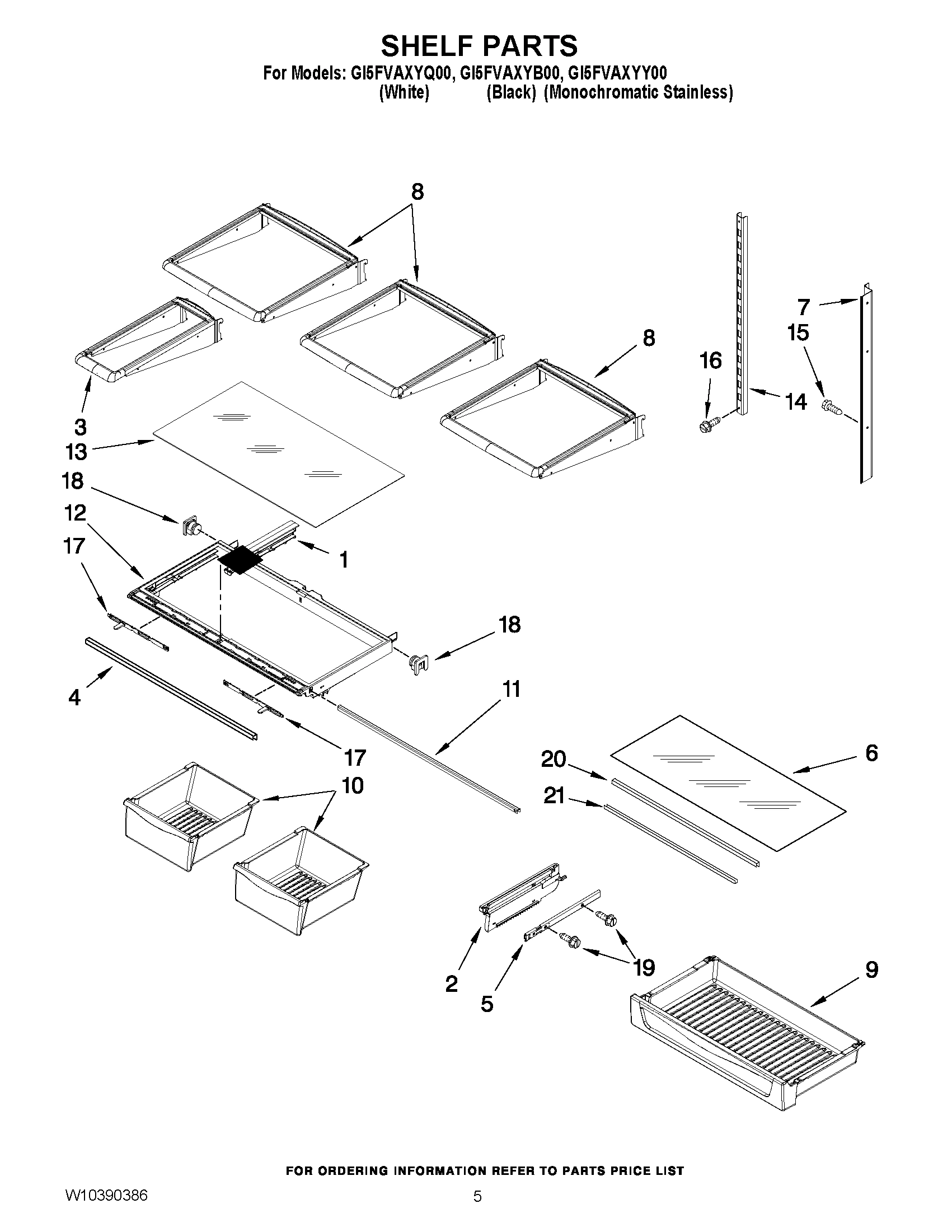 03 - SHELF PARTS