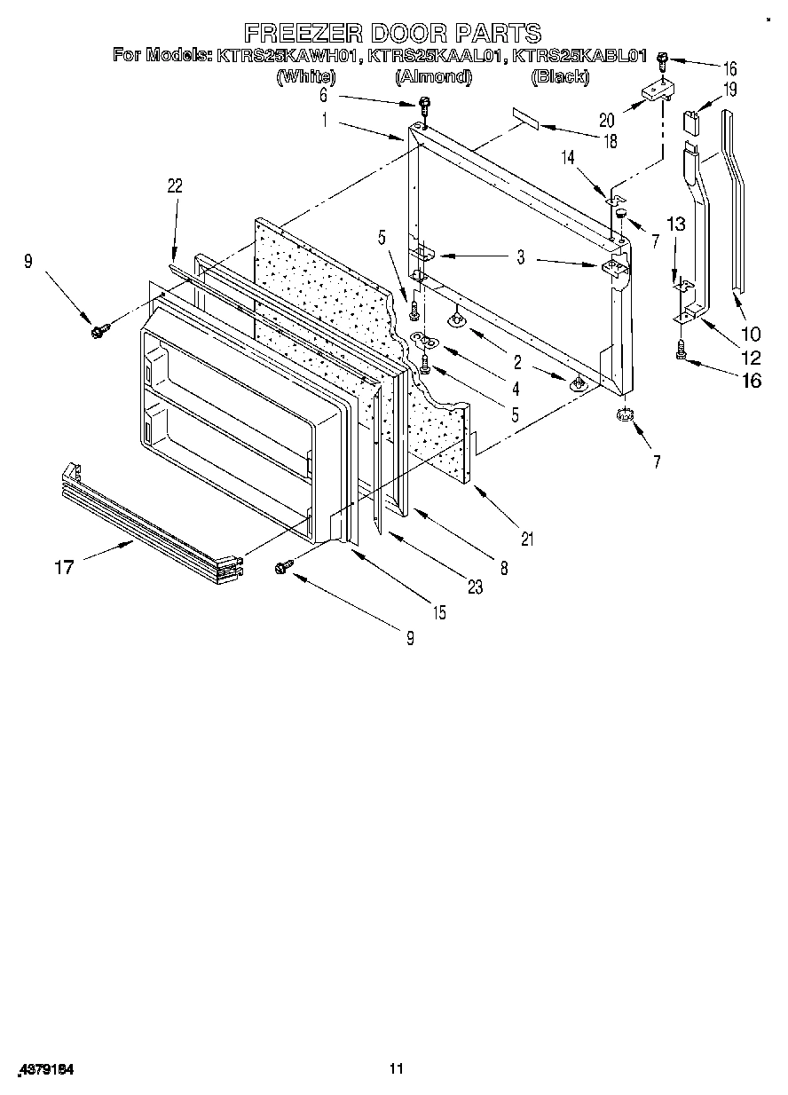 07 - FREEZER DOOR