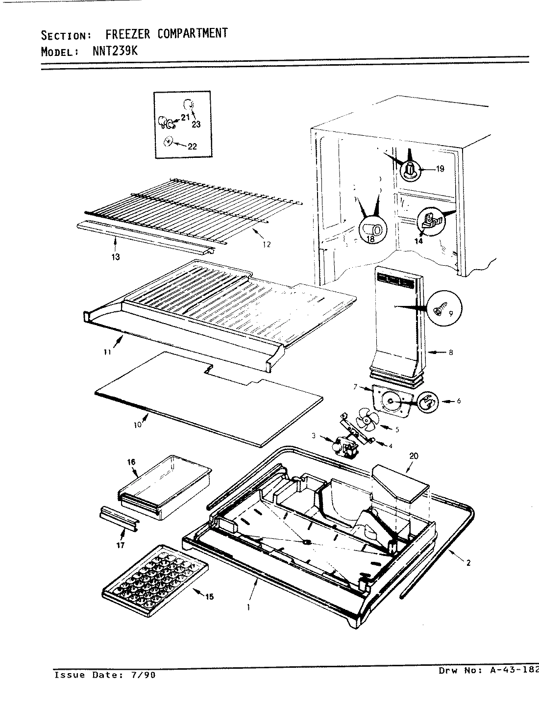 01 - FREEZER COMPARTMENT