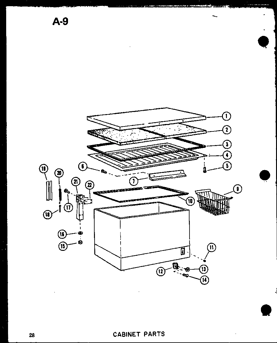 01 - CABINET PARTS