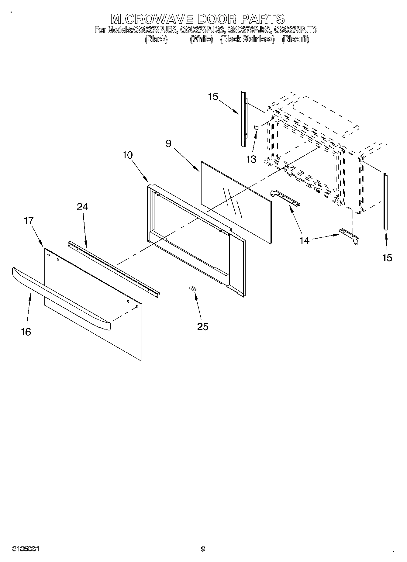 07 - MICROWAVE DOOR