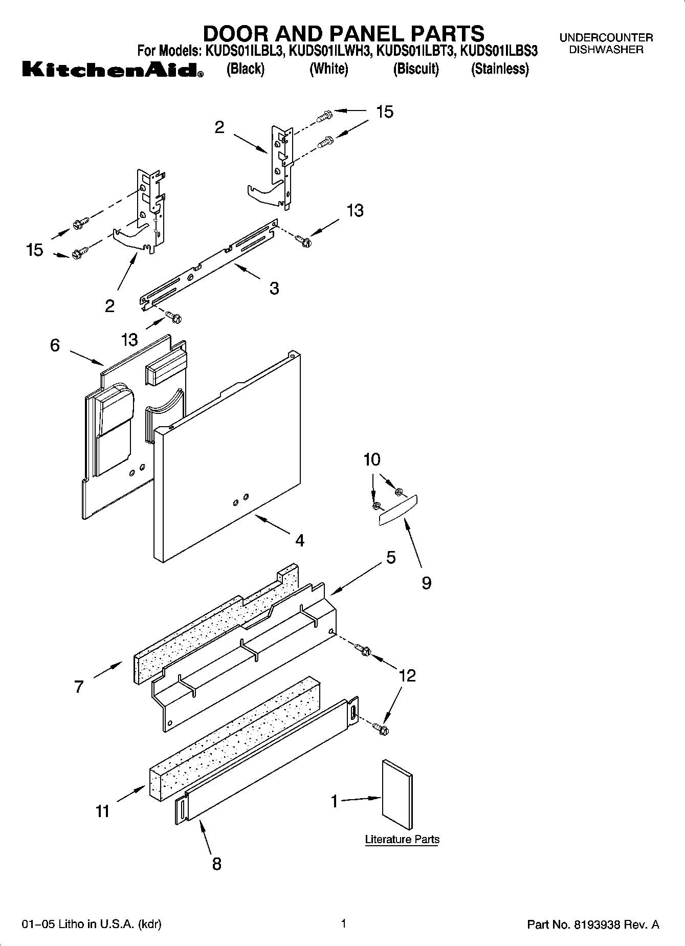 01 - DOOR AND PANEL PARTS