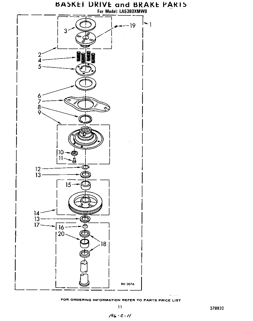08 - BASKET DRIVE AND BRAKE