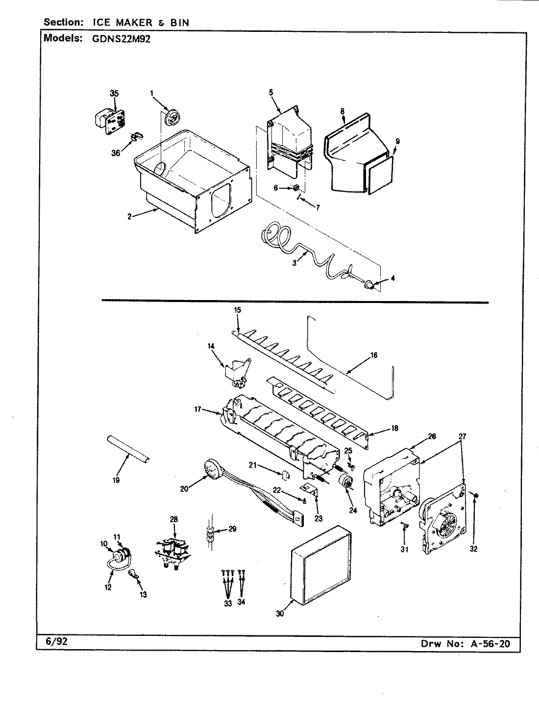 06 - ICE MAKER & BIN
