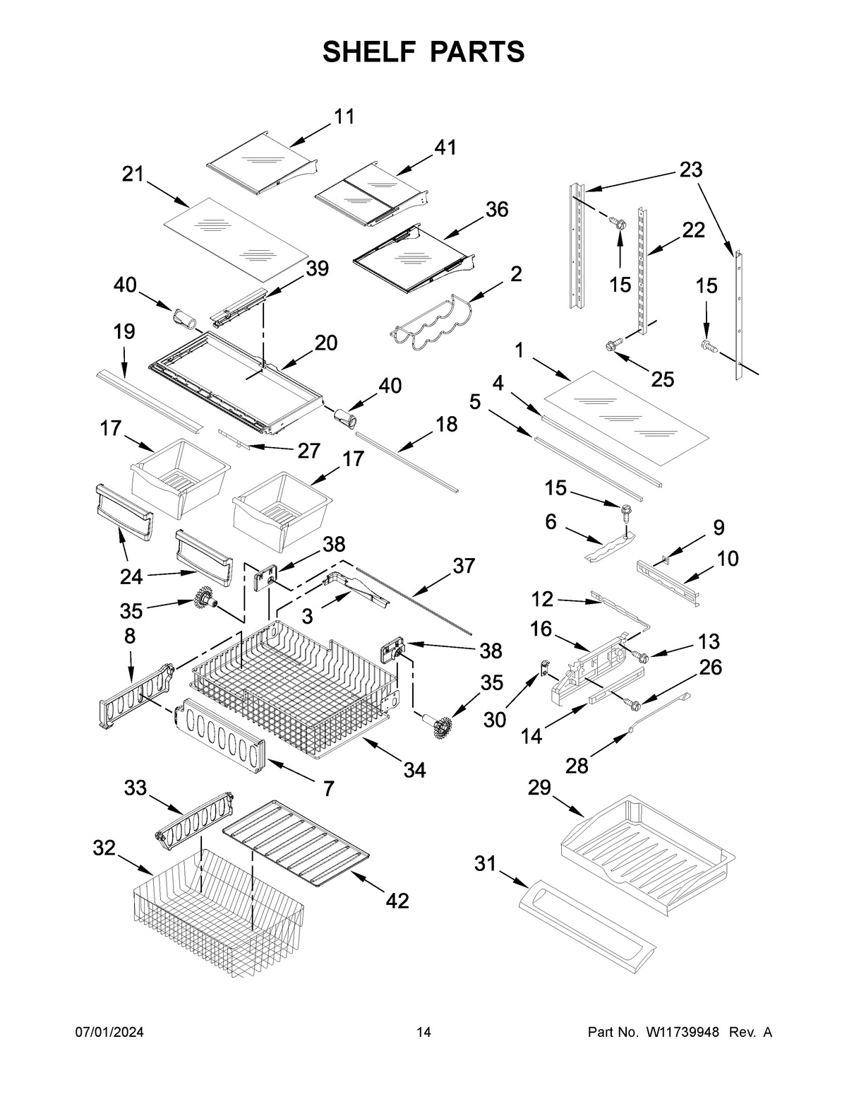 08 - SHELF PARTS