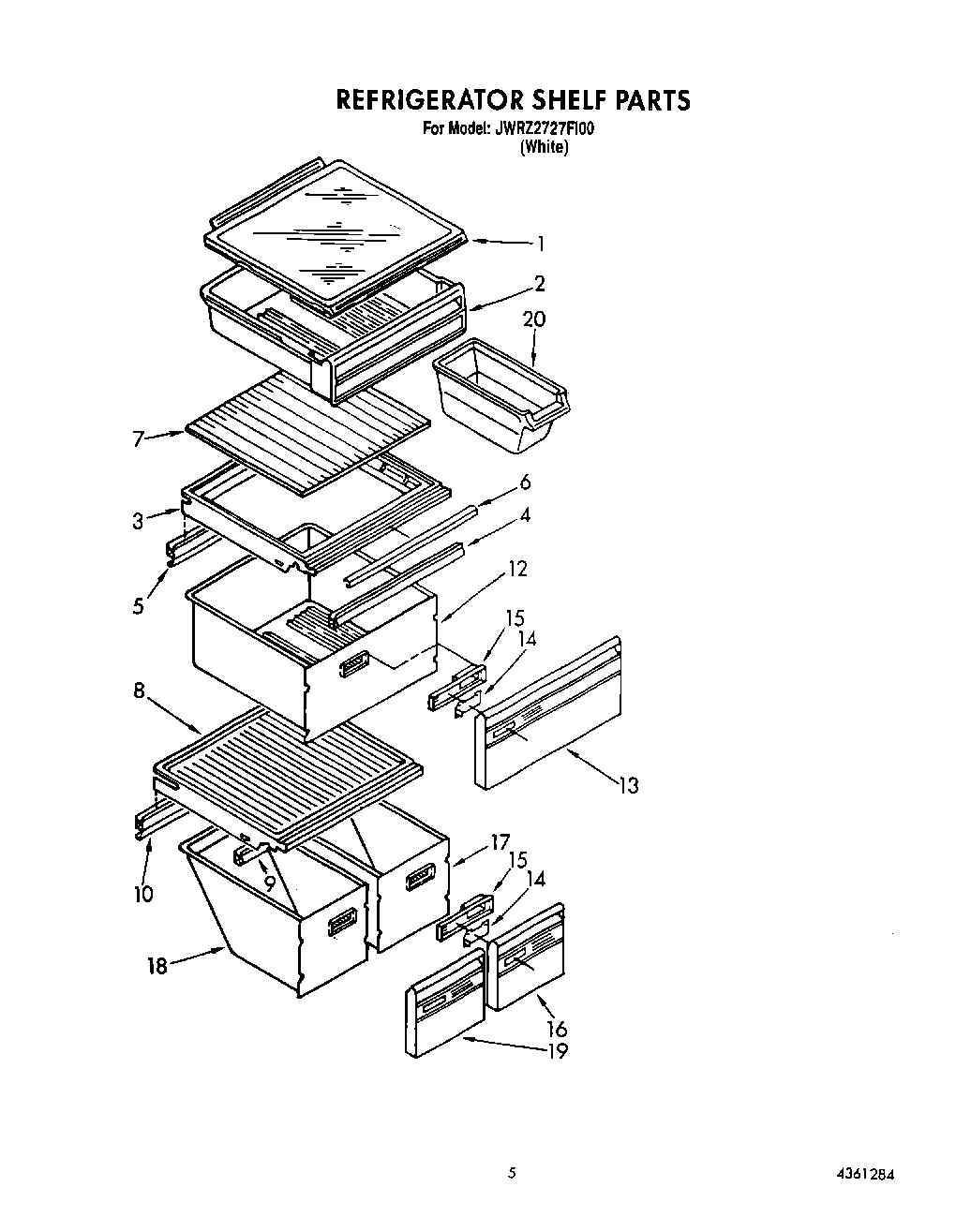 05 - REFRIGERATOR SHELF