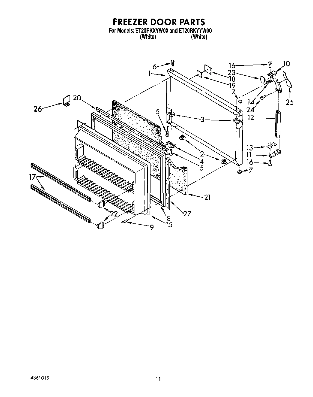 07 - FREEZER DOOR