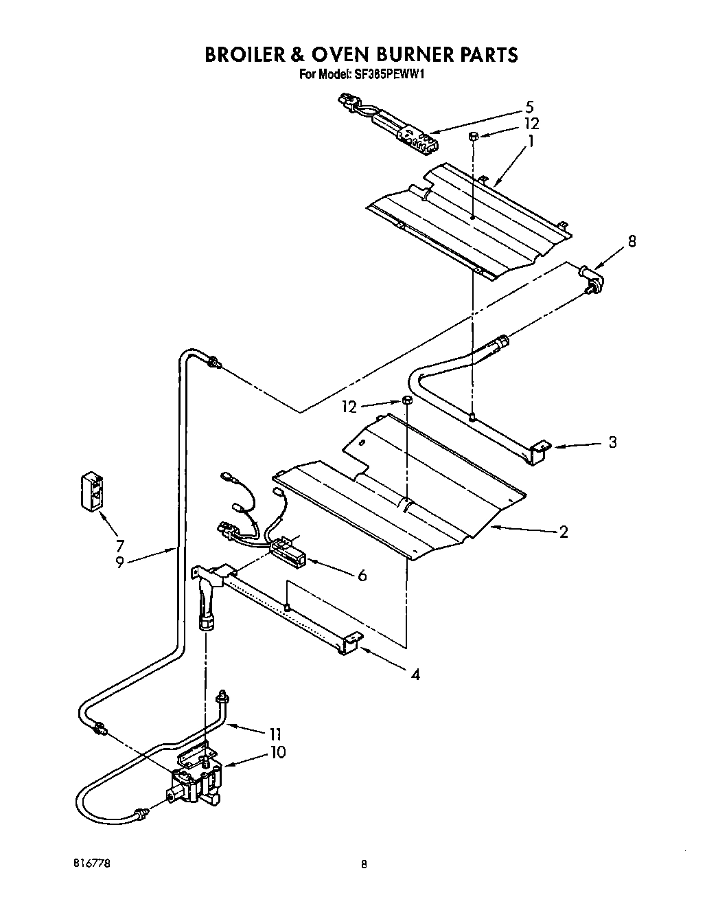 07 - BROILER AND OVEN BURNER