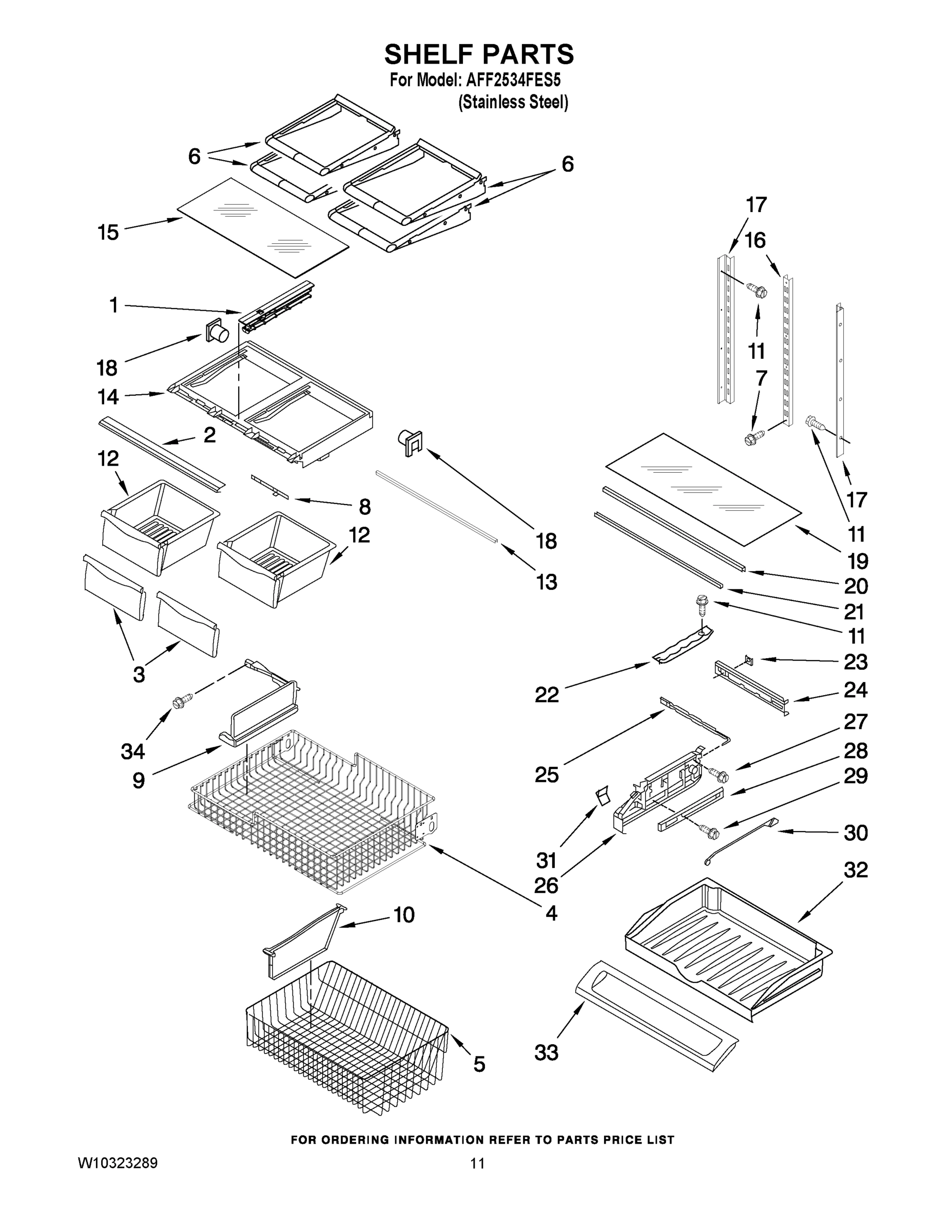 07 - SHELF PARTS