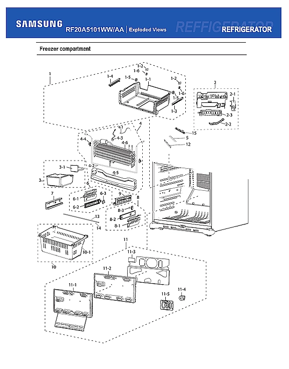 FREEZER COMPARTMENT