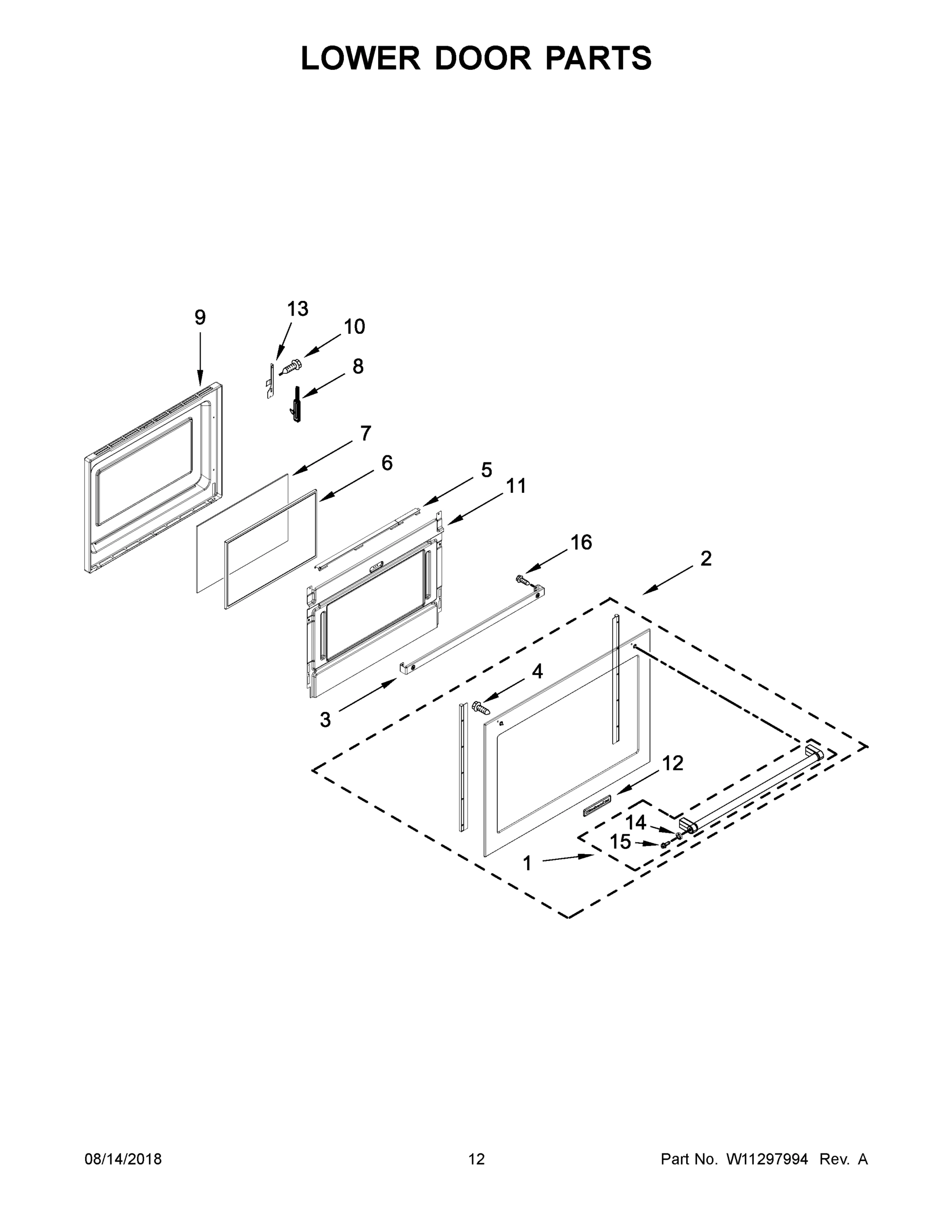 07 - LOWER DOOR PARTS