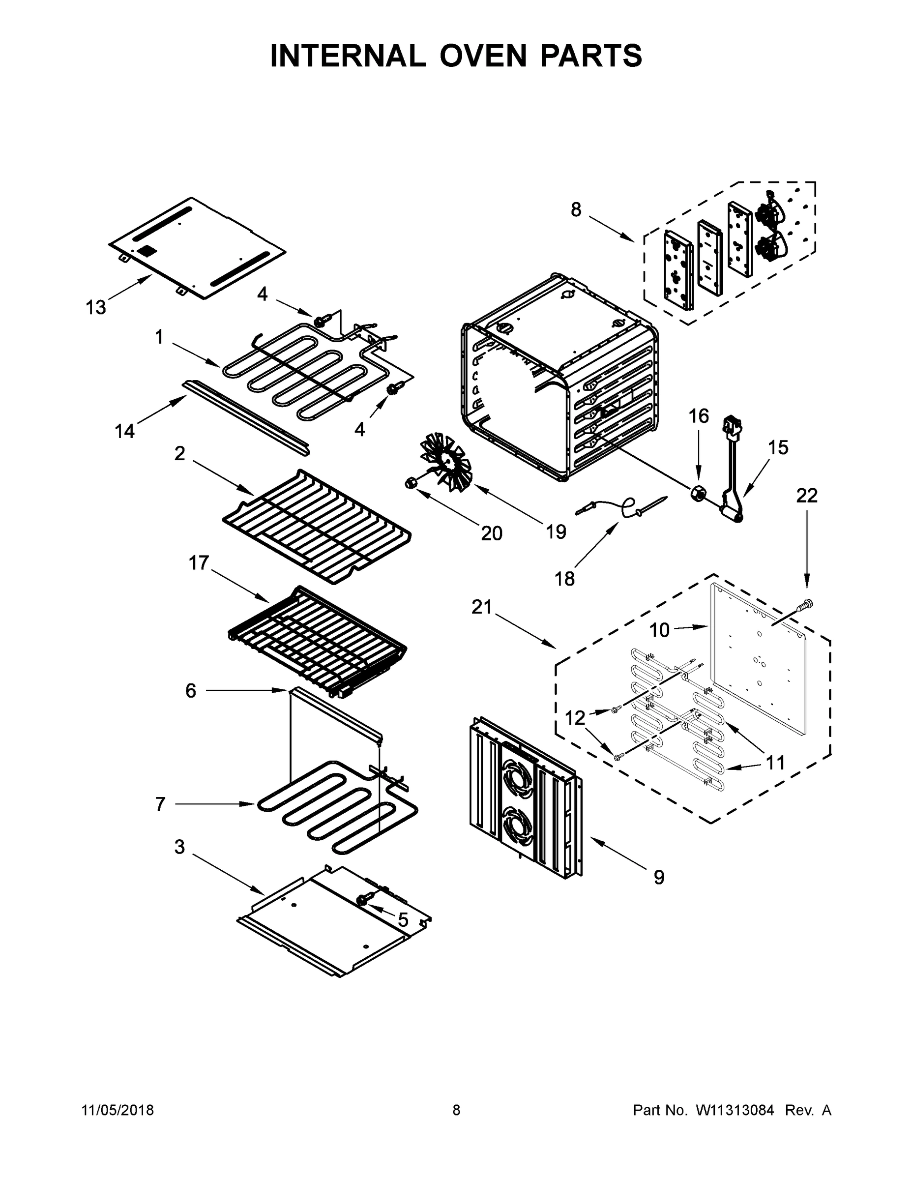 05 - INTERNAL OVEN PARTS