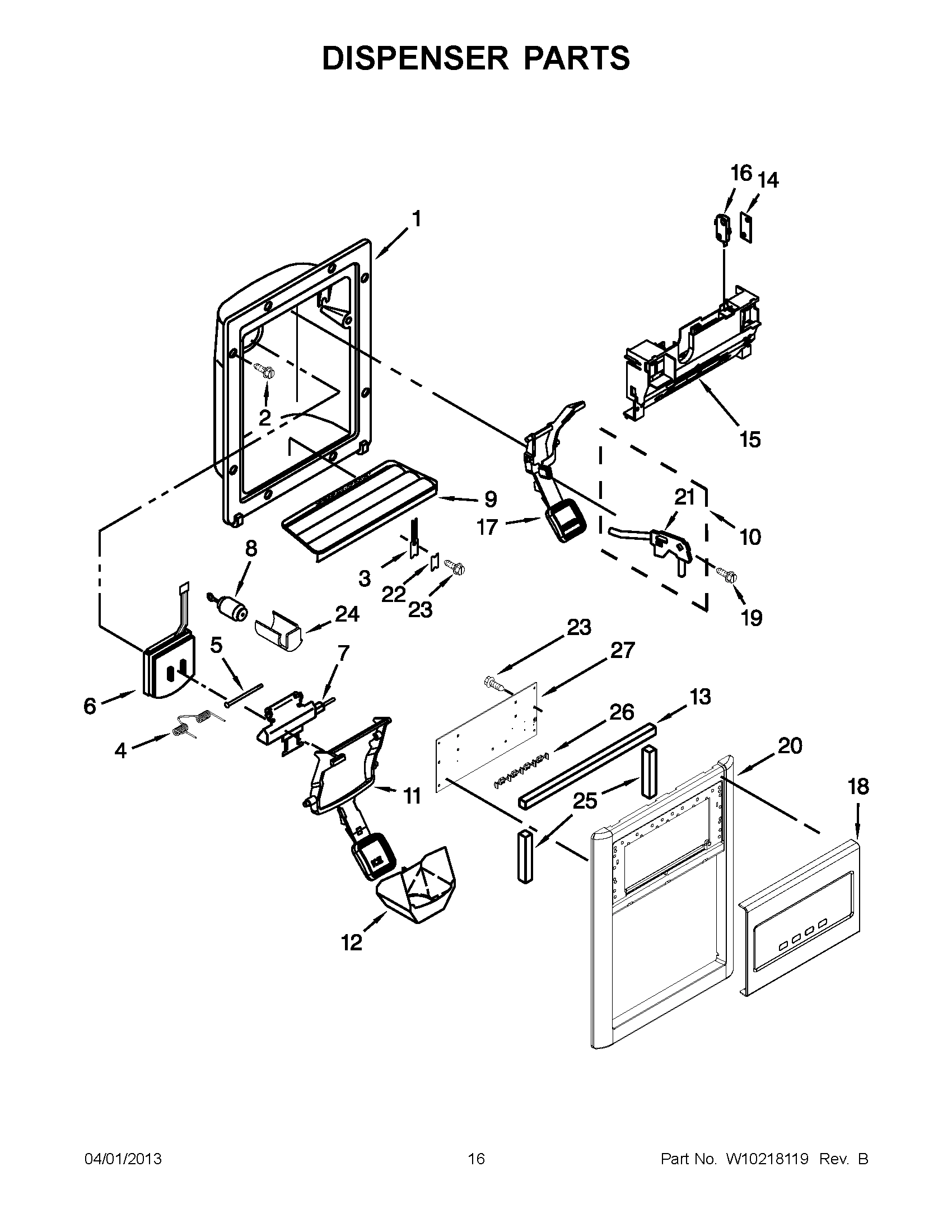 08 - DISPENSER PARTS