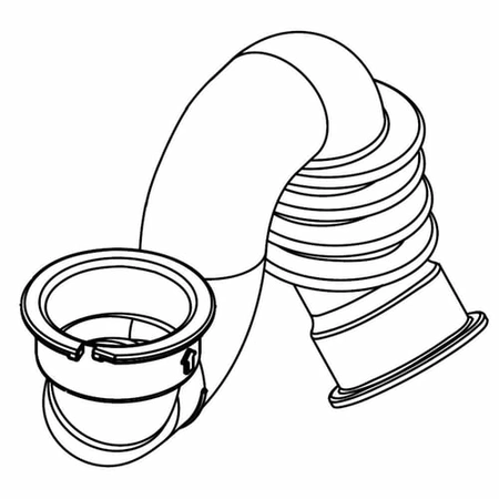 DC67-00878A Samsung Hose Drawer Detergent Ass