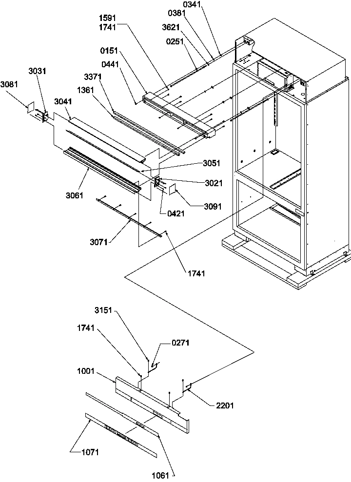 10 - UPPER GRILLE & KEYBOARD