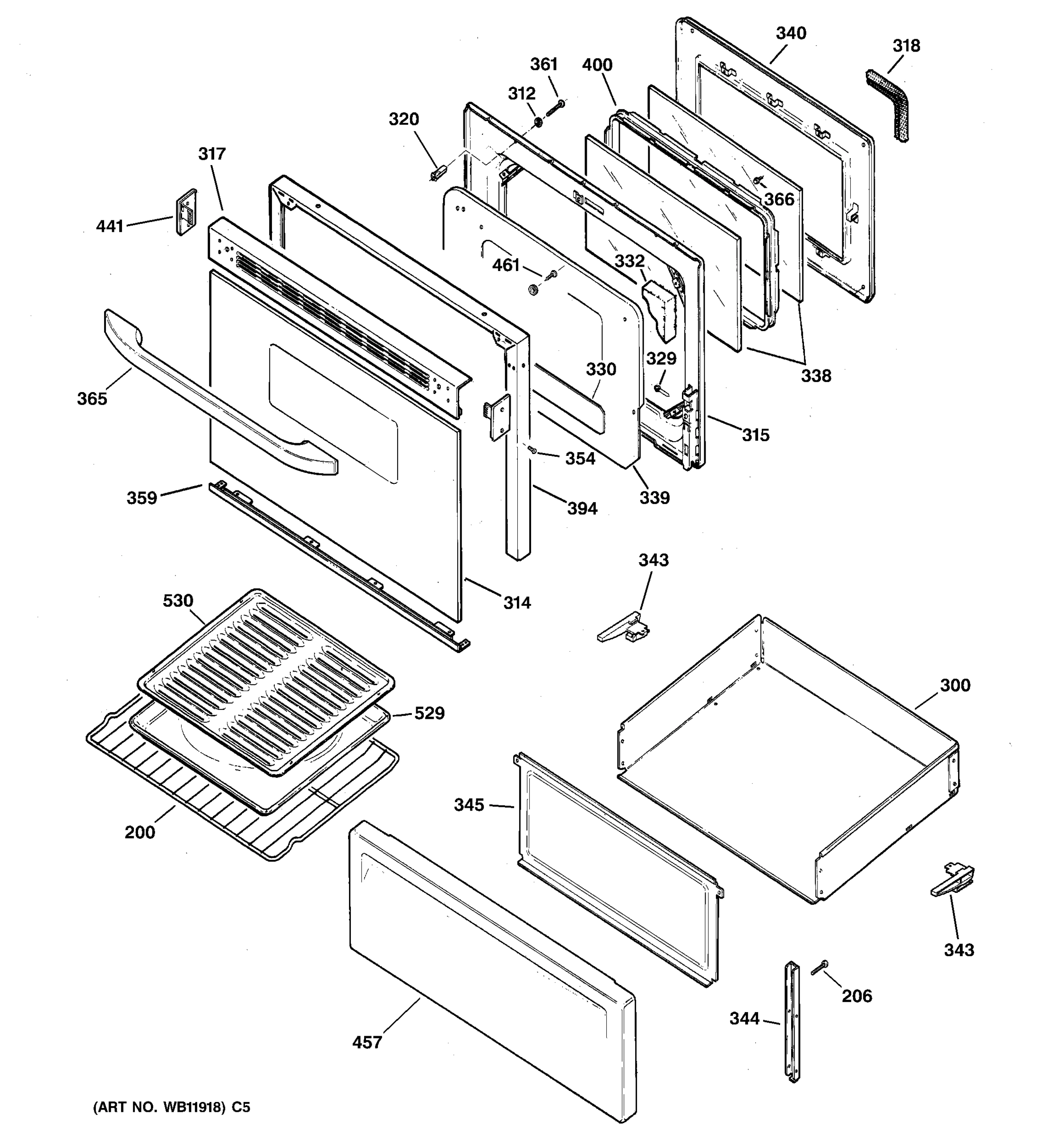 DOOR & DRAWER PARTS