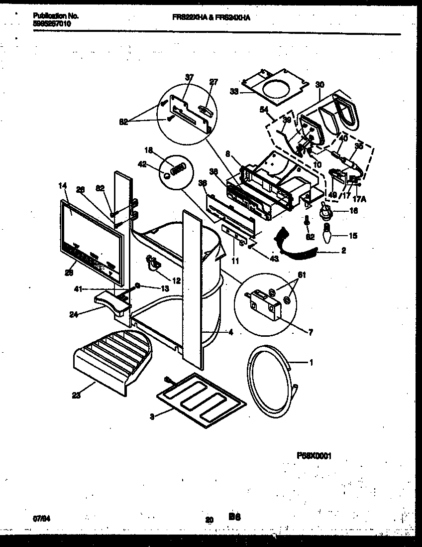 11 - ICE DOOR, DISPENSER AND WATER TANKS