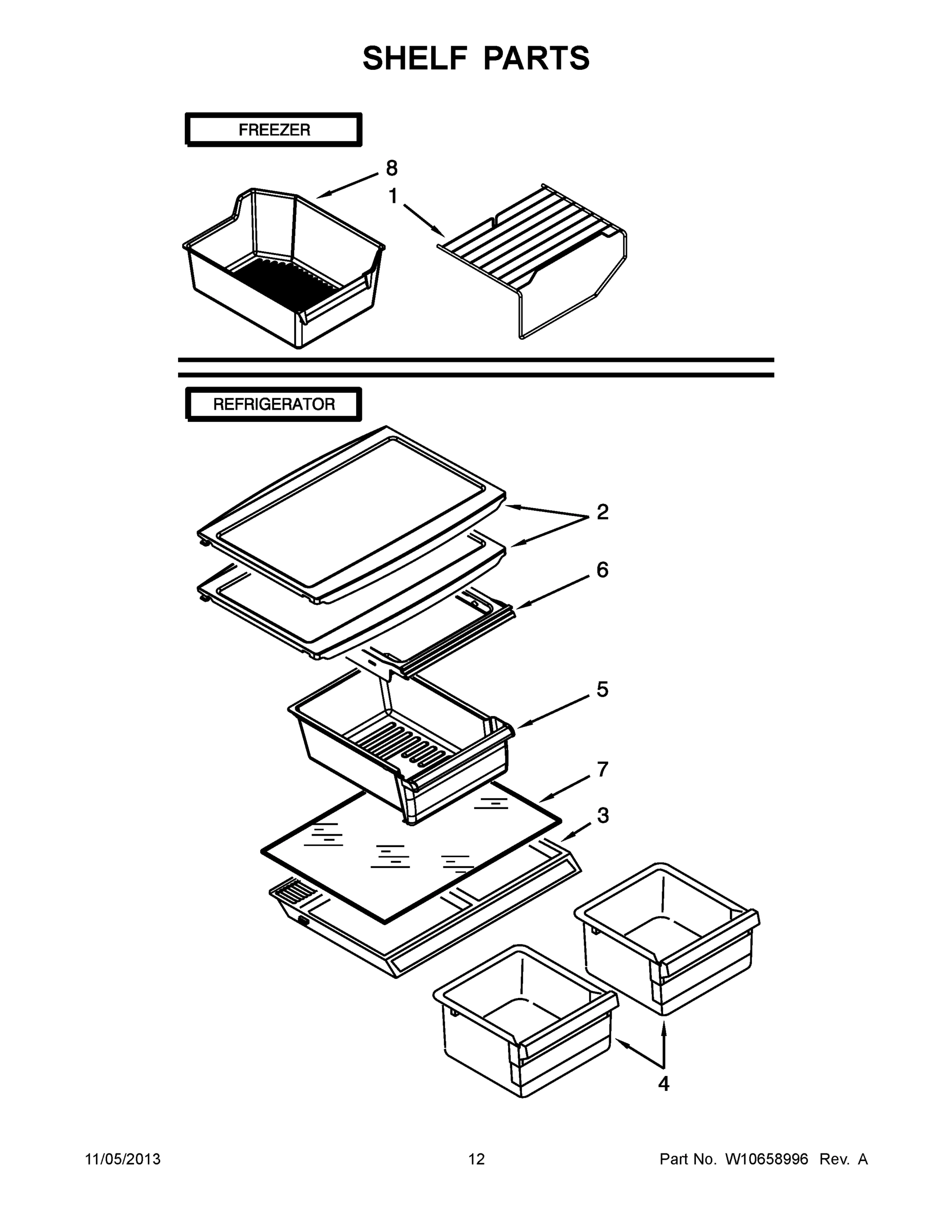 07 - SHELF PARTS