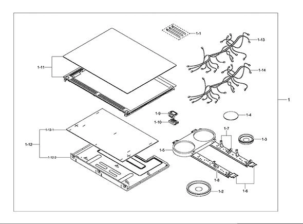 COOKTOP ASSY