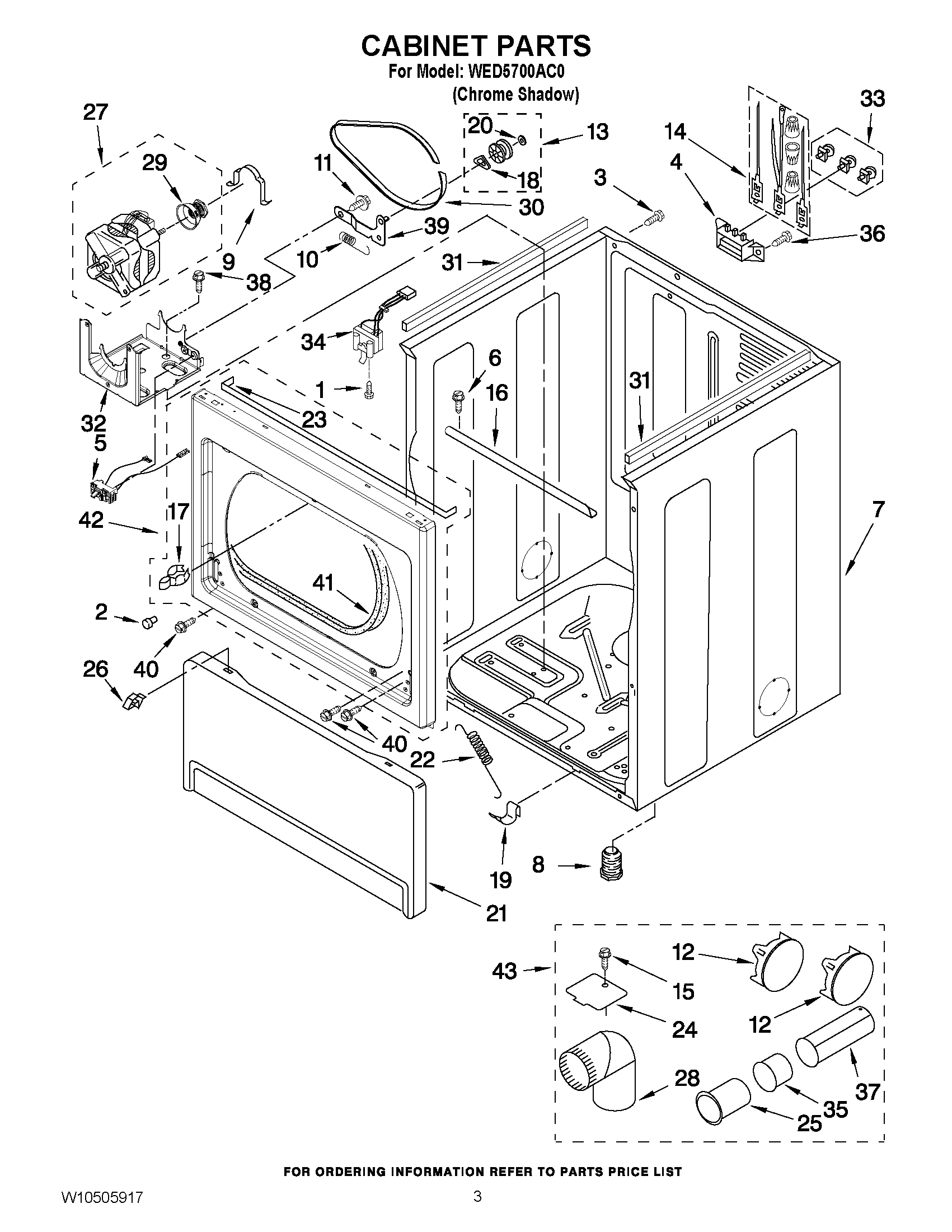 02 - CABINET PARTS