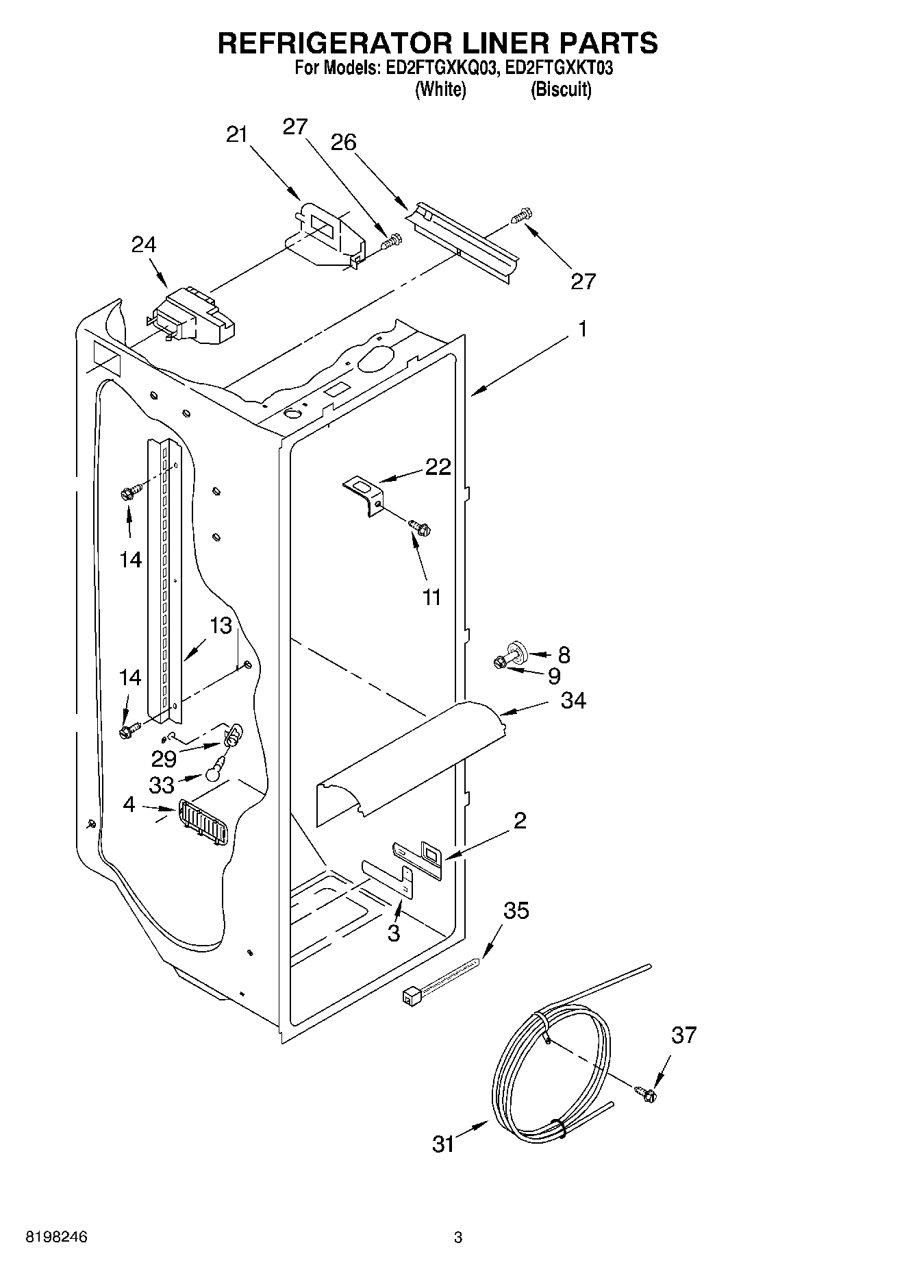 02 - REFRIGERATOR LINER