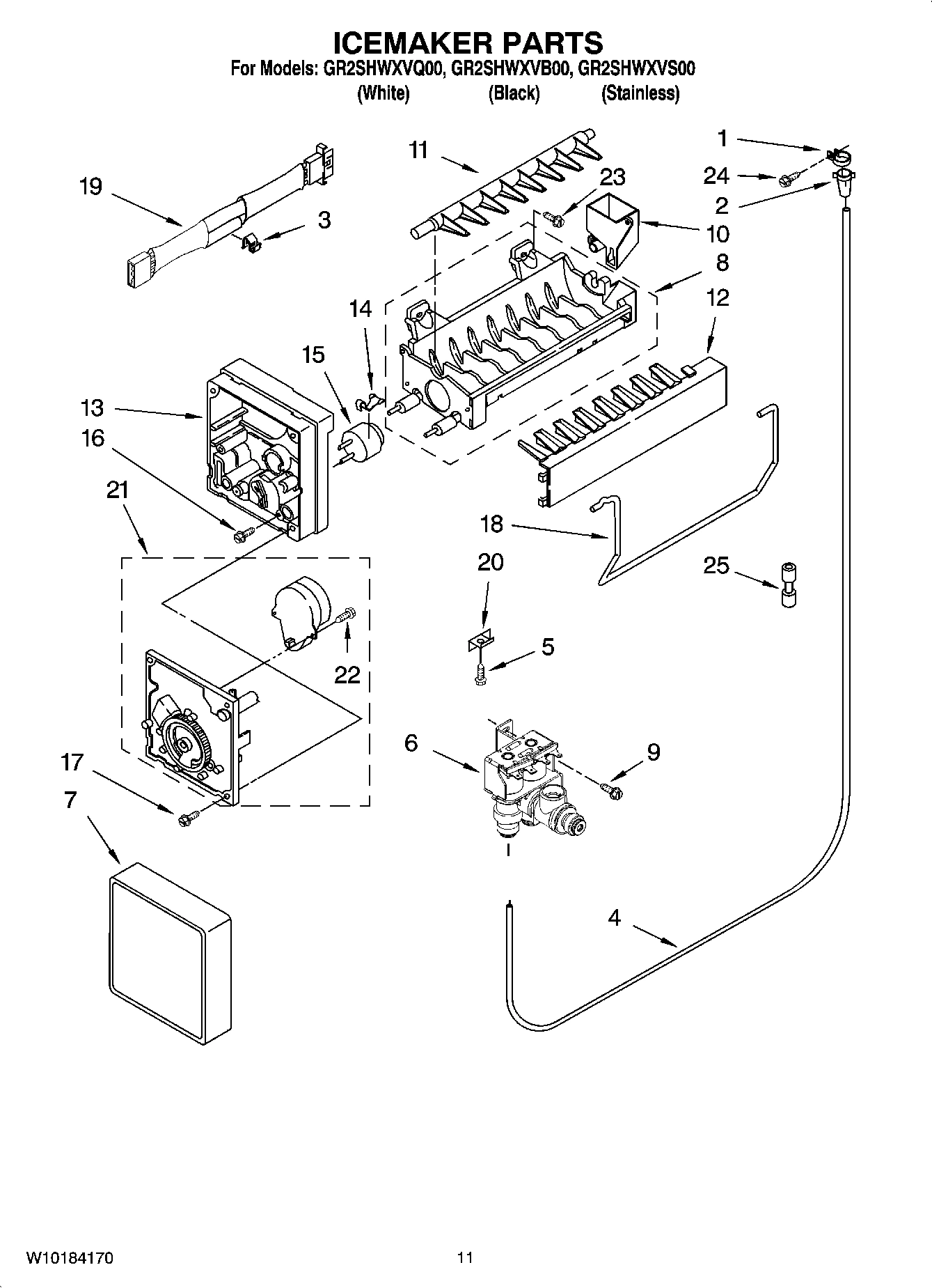 06 - ICEMAKER PARTS