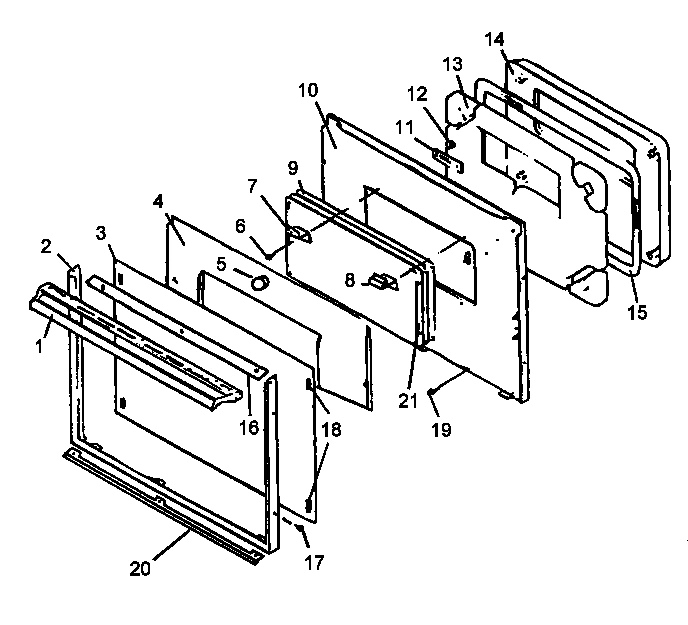 08 - OVEN DOOR