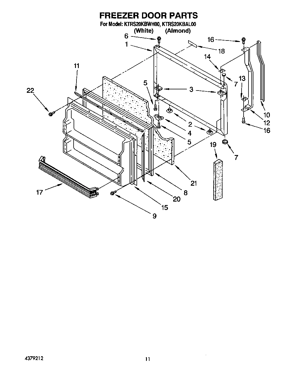07 - FREEZER DOOR