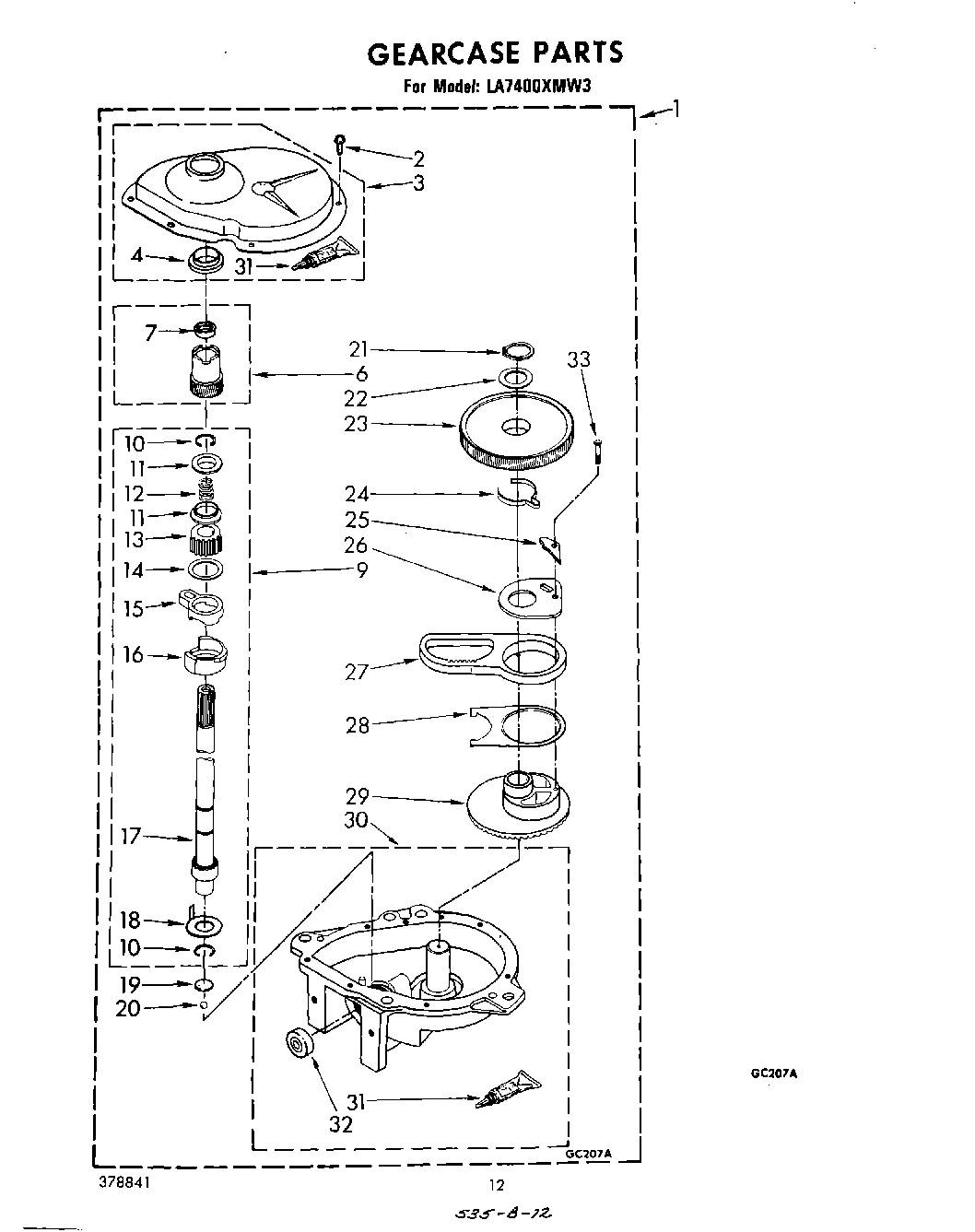 10 - GEARCASE