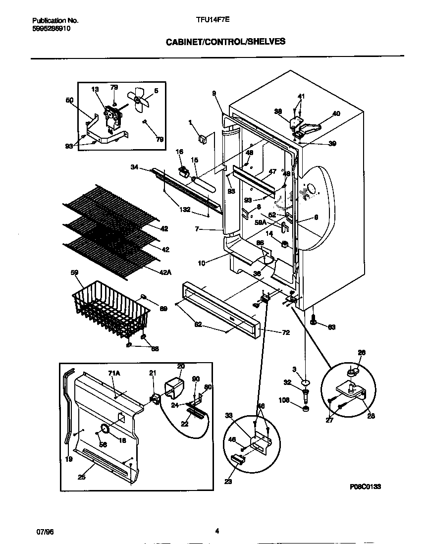 03 - CABINET/CONTROLS/SHELVES