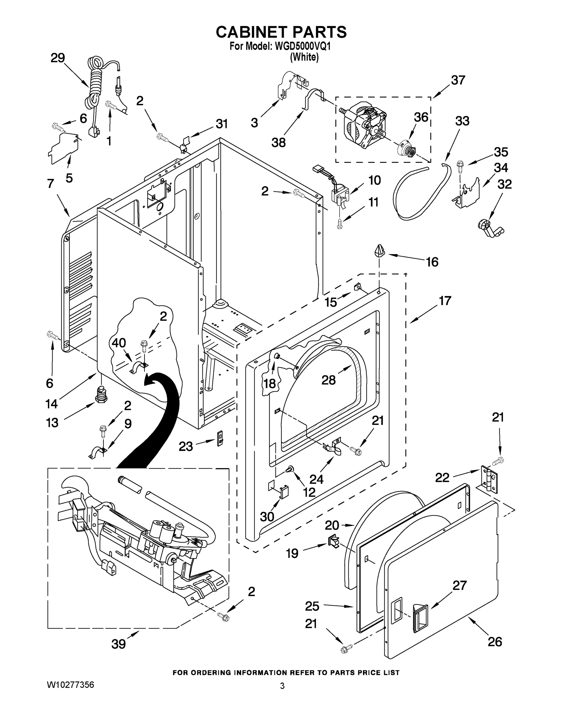 02 - CABINET PARTS