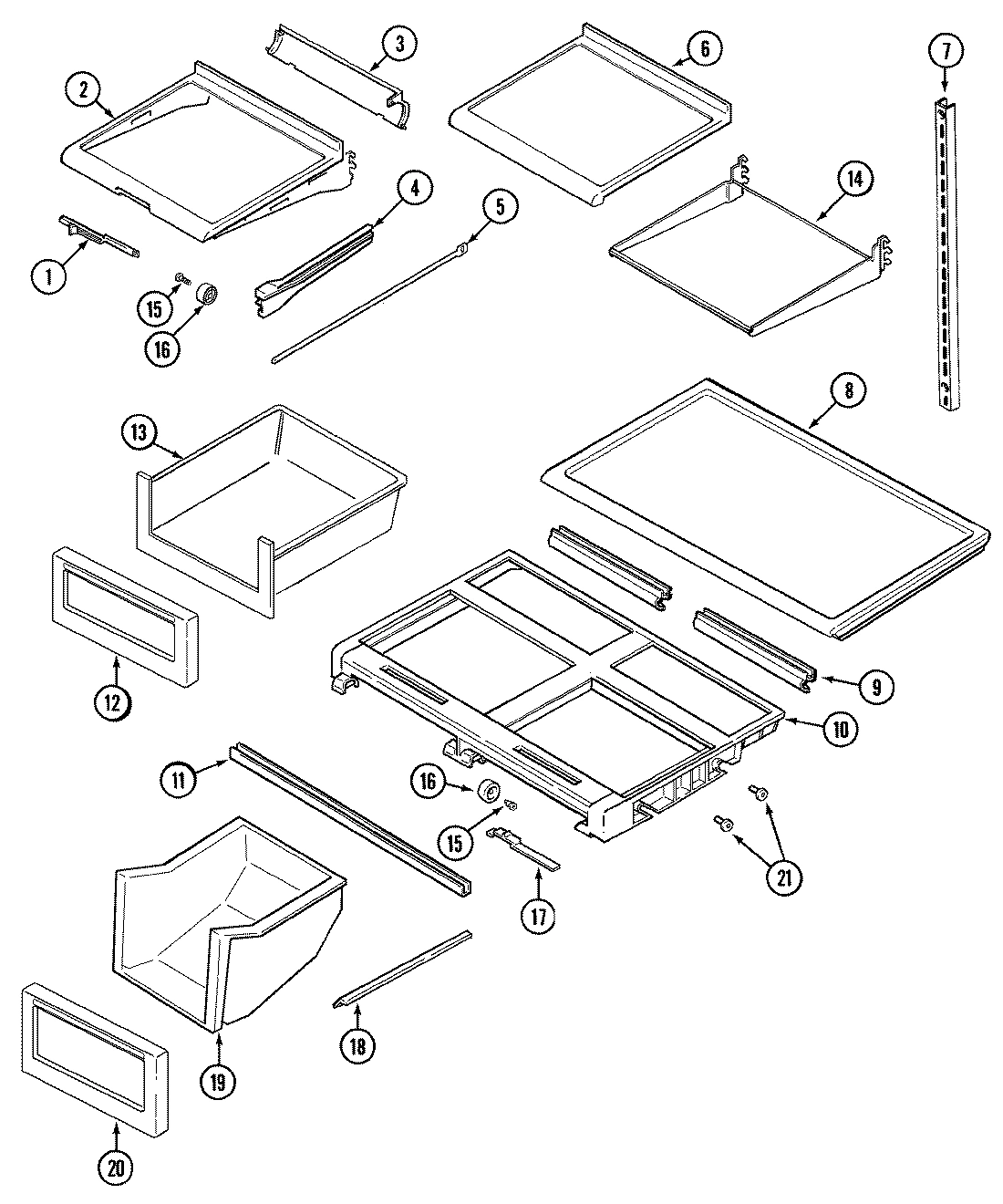 09 - SHELVES & ACCESSORIES
