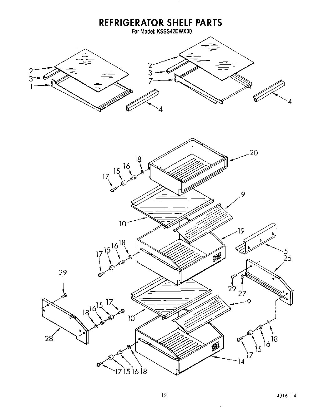 09 - REFRIGERATOR SHELF
