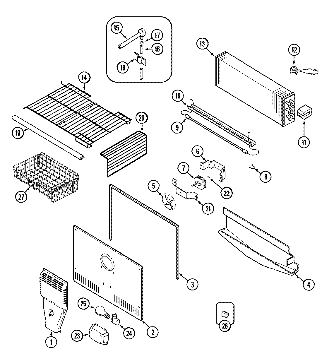 03 - FREEZER COMPARTMENT