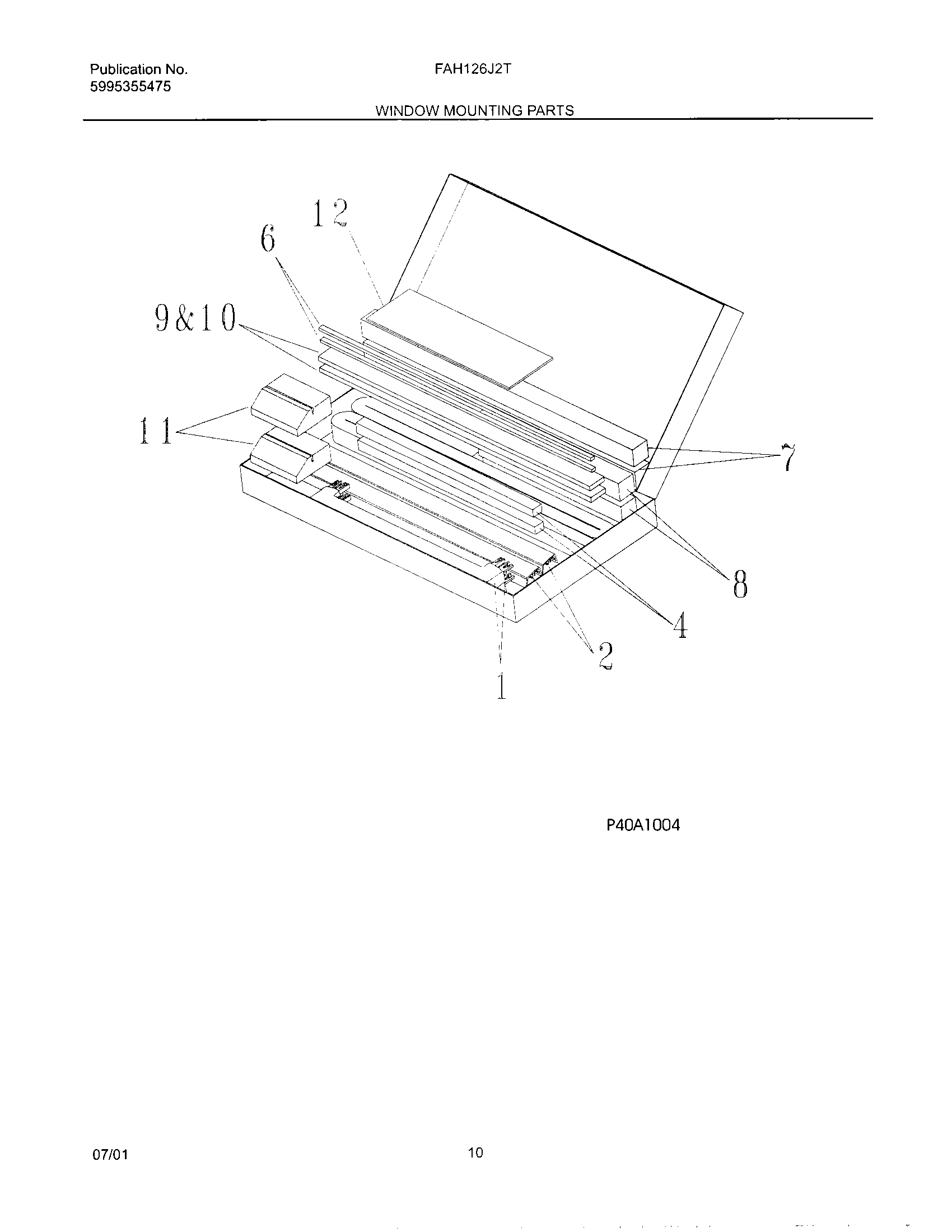 11 - WINDOW MOUNTING PARTS