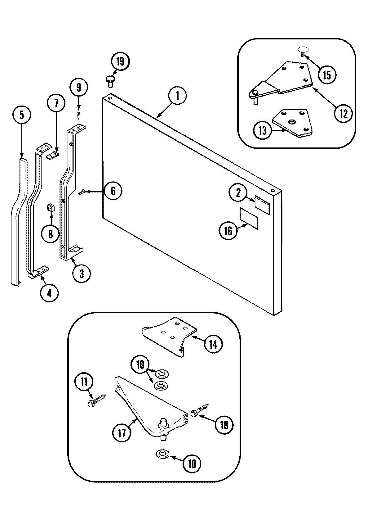 05 - FREEZER OUTER DOOR