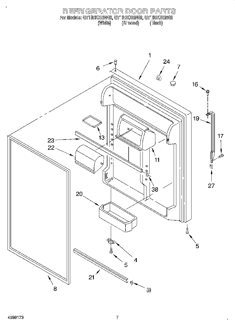 04 - REFRIGERATOR DOOR