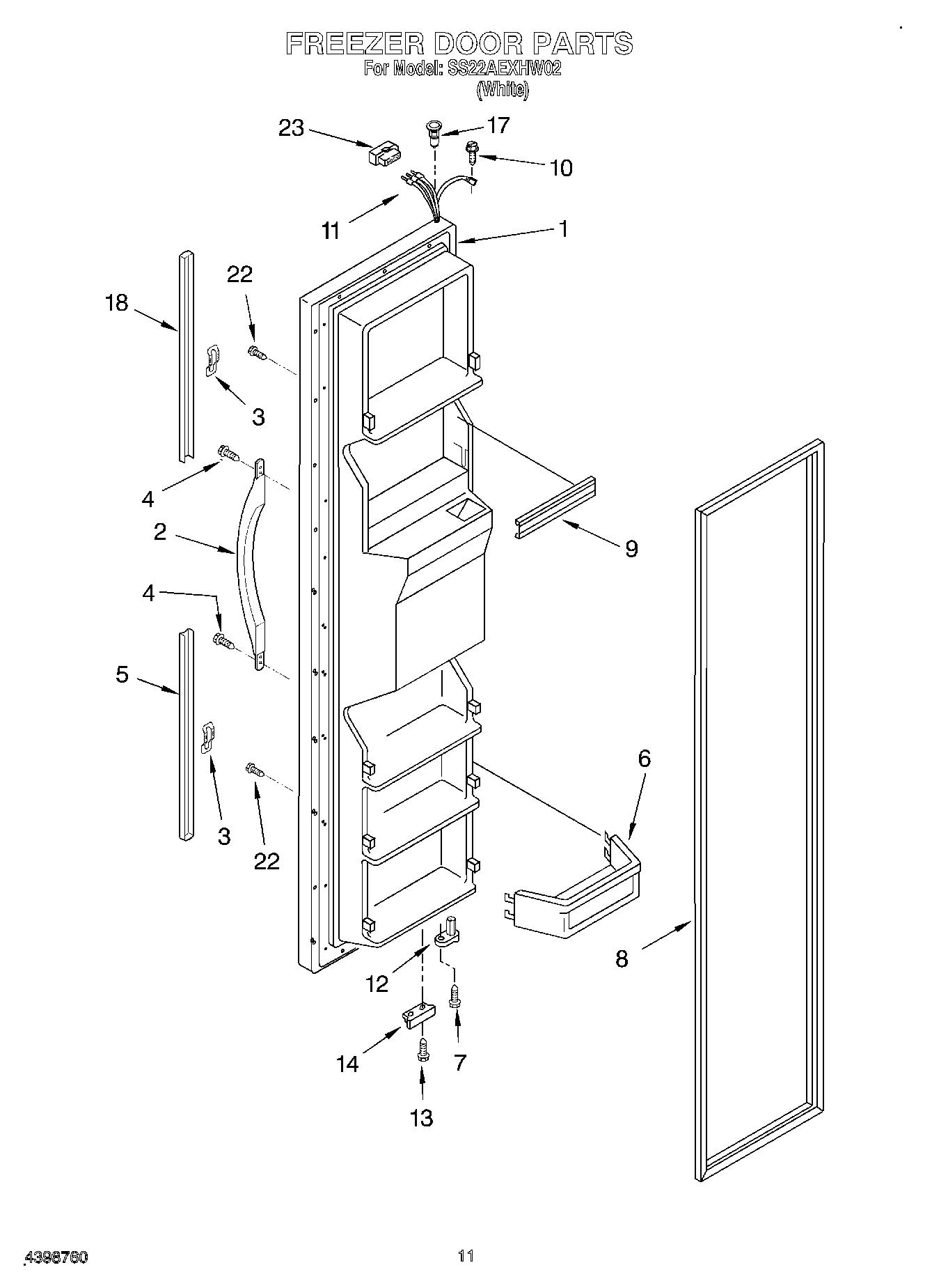 07 - FREEZER DOOR