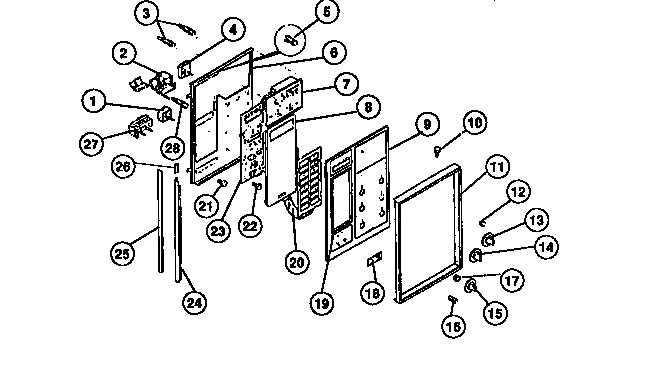 11 - UPPER CONTROL PANEL