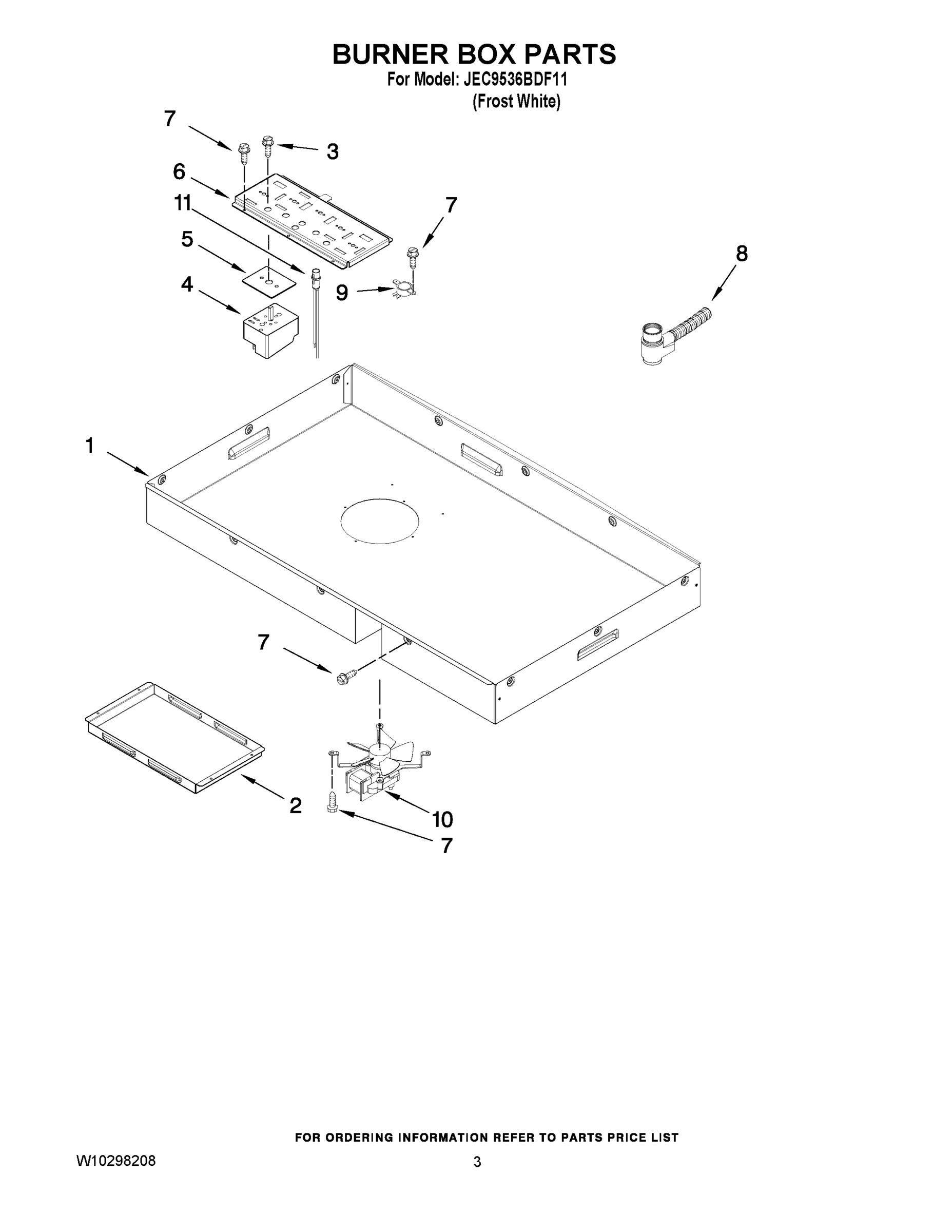 02 - BURNER BOX PARTS