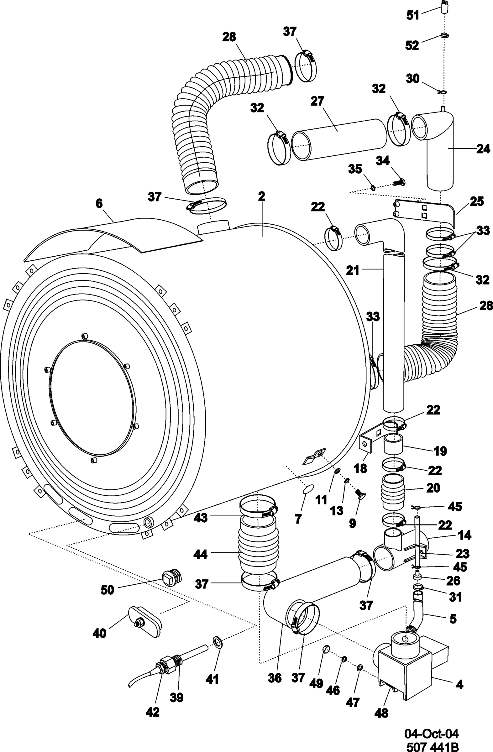 03 - BASKET AND OUTER SHELL ASY