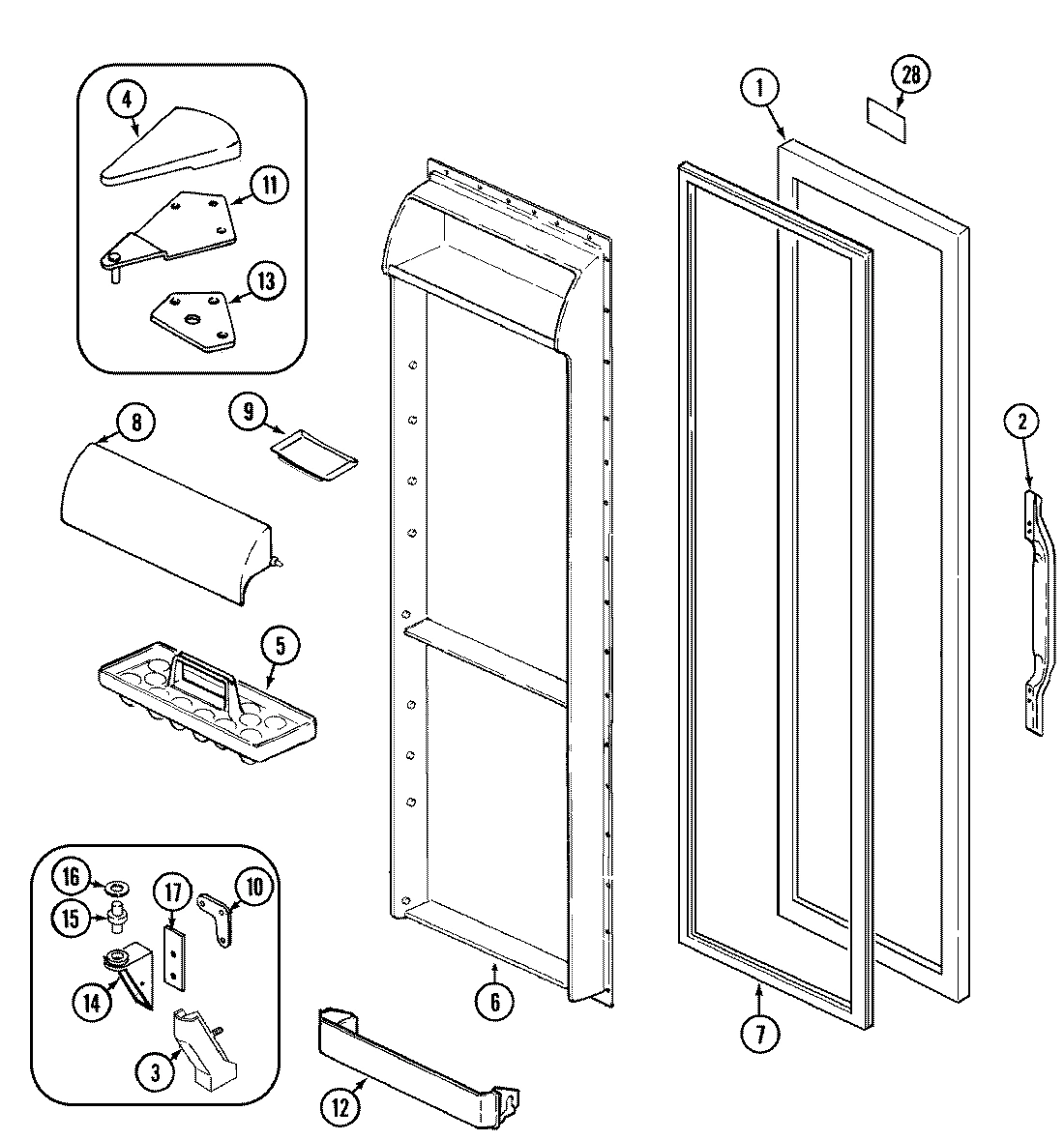 04 - FRESH FOOD DOOR