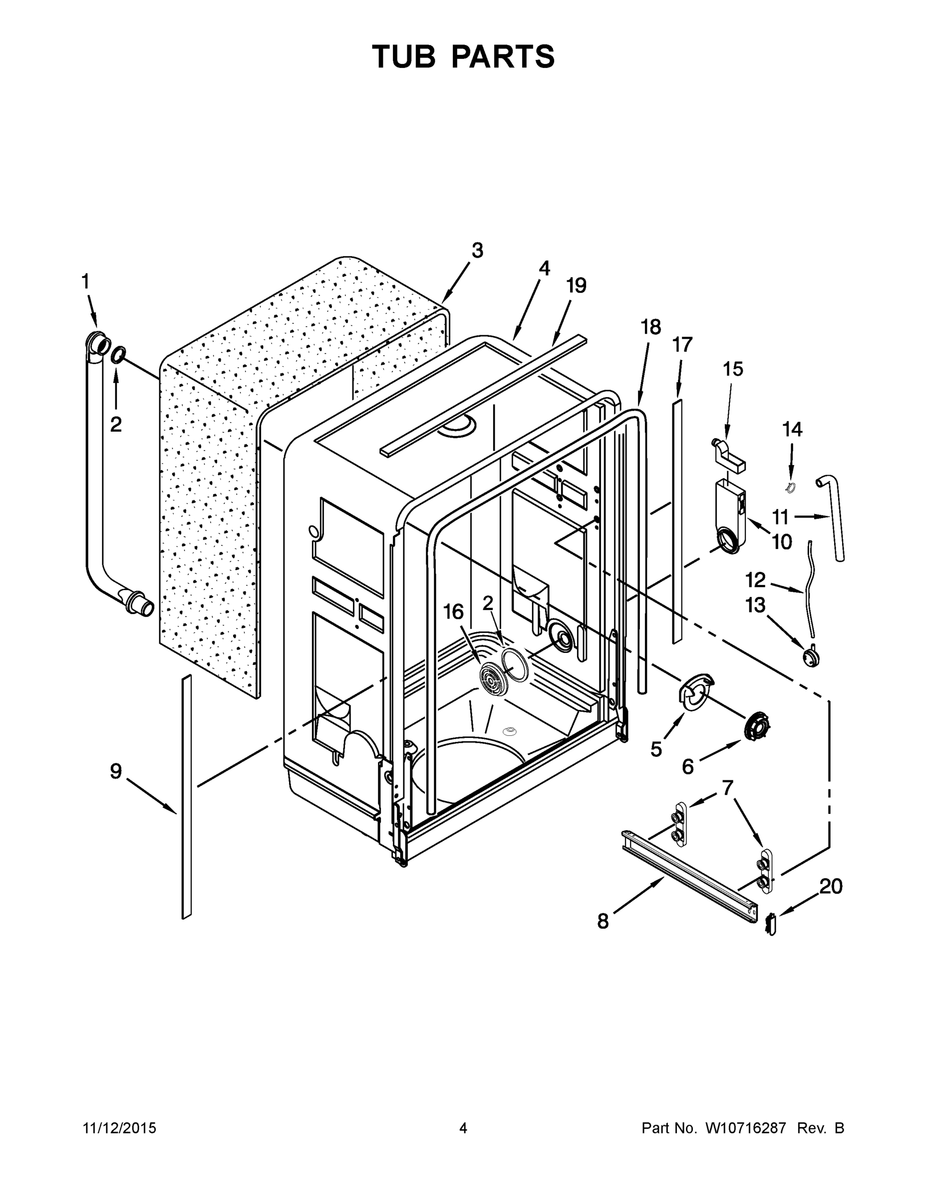 03 - TUB PARTS