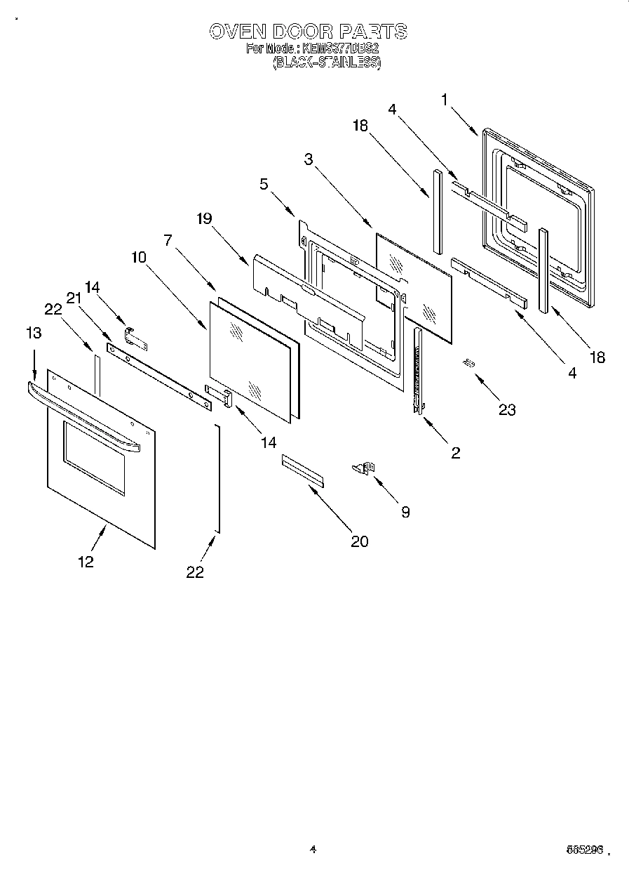 03 - OVEN DOOR