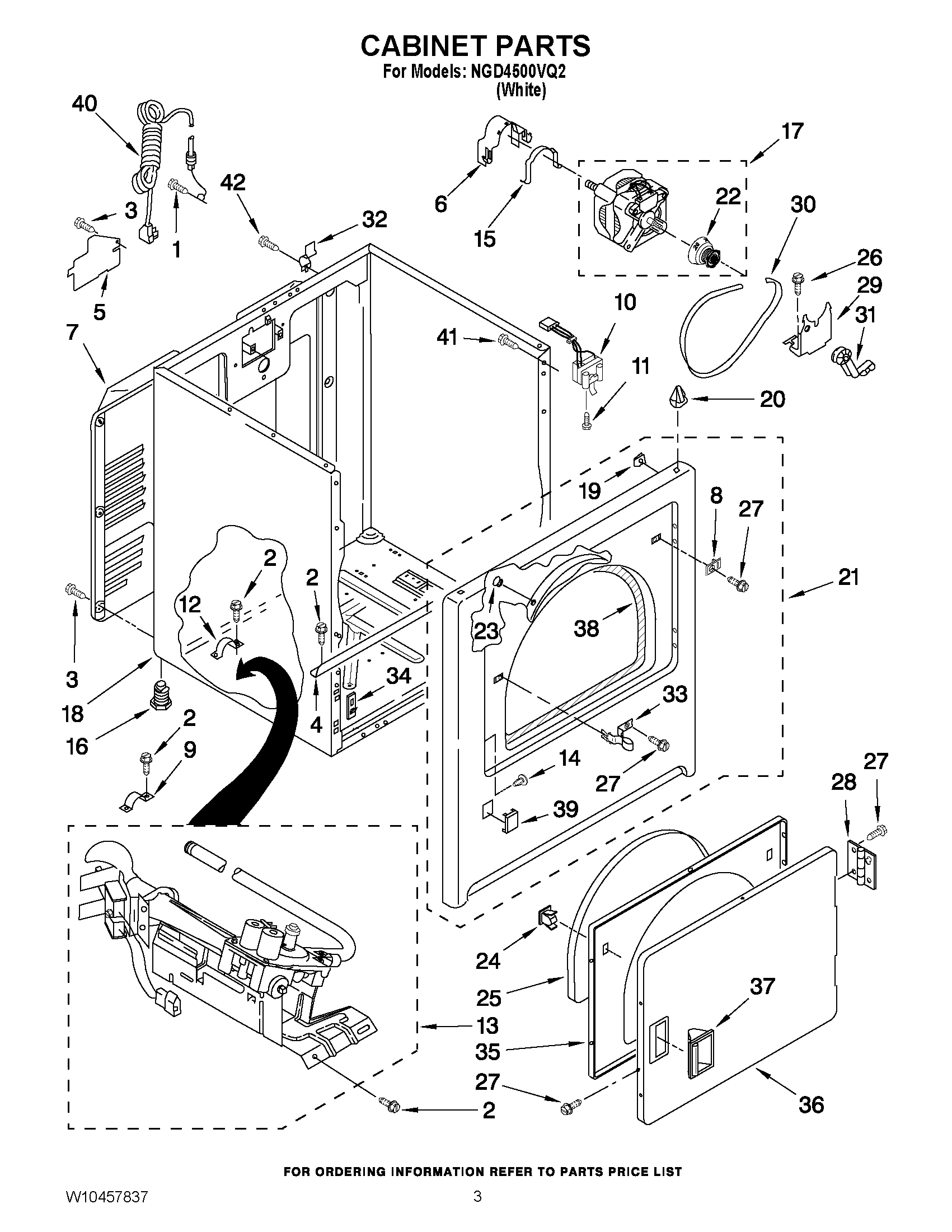 02 - CABINET PARTS